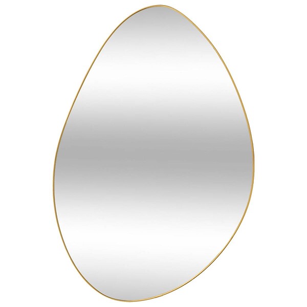 ATMOSPHERA - Miroir organique Roman doré 60x40cm - large