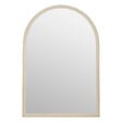 ATMOSPHERA - Miroir mural Calypso gris perle 96x66cm - vignette
