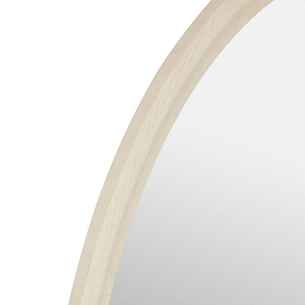 ATMOSPHERA - Miroir mural Calypso gris perle 96x66cm - large