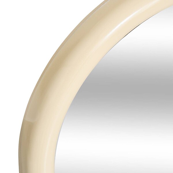 ATMOSPHERA - Miroir Pool ovale 39x90cm beige - large