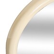 ATMOSPHERA - Miroir Pool ovale 39x90cm beige - vignette