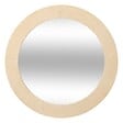 ATMOSPHERA - Miroir mural Anaya beige D78cm - vignette
