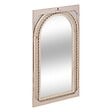 ATMOSPHERA - Miroir arche "Anahi" rotin marron 87x47cm - vignette