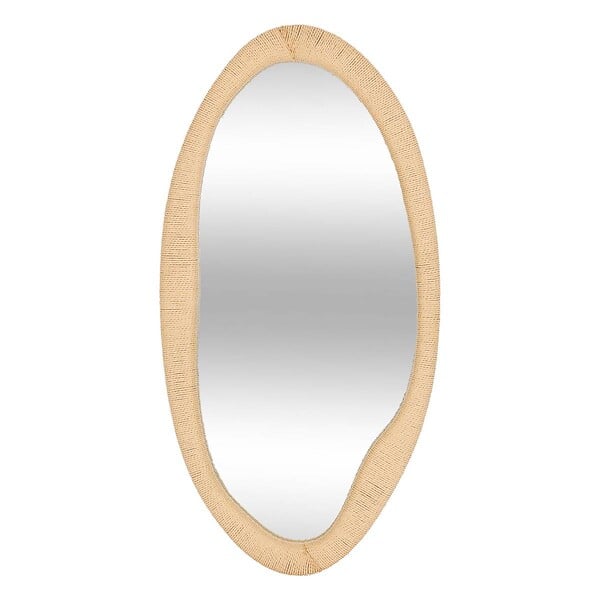 ATMOSPHERA - Miroir corde organique Laia beige H114cm - large