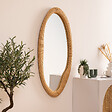 ATMOSPHERA - Miroir corde organique Laia beige H114cm - vignette