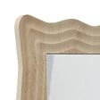 ATMOSPHERA - Miroir Charlie vague 55x79cm beige - vignette
