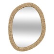 ATMOSPHERA - Miroir Tilia 31x40cm organique corde - vignette