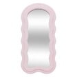 ATMOSPHERA - Miroir vague "Ayna" rose 60x30cm - vignette