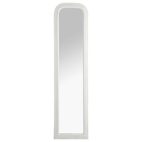 ATMOSPHERA - Miroir sur pied "Adèle" blanc H160cm - large