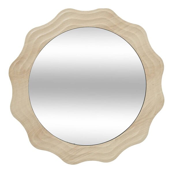 ATMOSPHERA - Miroir Charlie D55cm beige - large