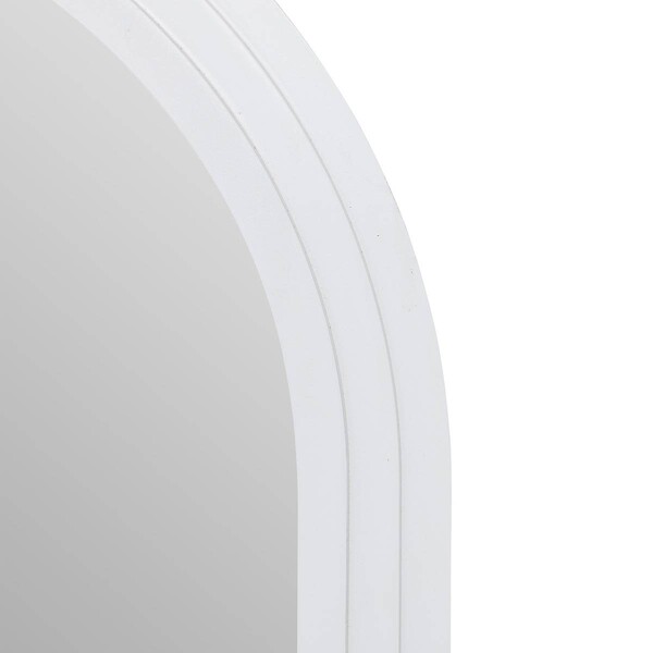 ATMOSPHERA - Miroir mural Emily blanc 160x58cm - large