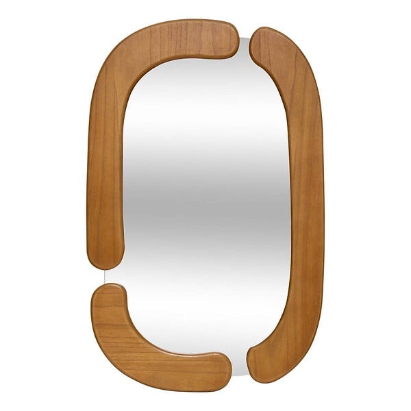 ATMOSPHERA - Miroir Antoine 74,5x114,5cm en bois - large