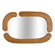 ATMOSPHERA - Miroir Antoine 74,5x114,5cm en bois - vignette