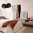 ATMOSPHERA - Miroir "Roman" en bois H39cm doré - vignette