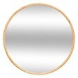 ATMOSPHERA - Miroir "Kim" marron D75cm - vignette