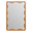 ATMOSPHERA - Miroir mural Tinny marron 91x61cm - vignette
