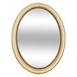 ATMOSPHERA - Miroir rond moulure "Victoria" 53x40cm or - vignette