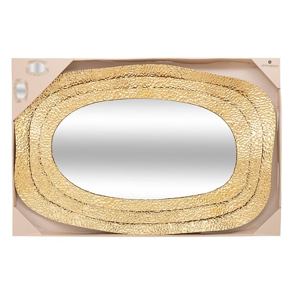 ATMOSPHERA - Miroir "Brenda" doré 89x58cm - large