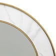 ATMOSPHERA - Miroir "Alisha" blanc D74cm - vignette