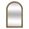 ATMOSPHERA - Miroir Ethel marron bois gravé 118x74cm - vignette
