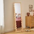 ATMOSPHERA - Miroir mural Brooke beige 180x48cm - vignette