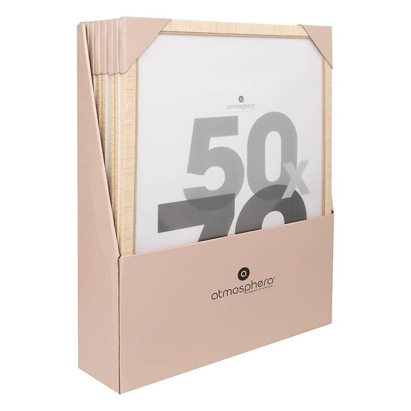 ATMOSPHERA - Cadre photo Théa beige 50x70cm - large