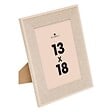 ATMOSPHERA - Cadre-photo Missy beige 18,5x23,5cm - vignette