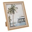 ATMOSPHERA - Cadre photo Zera tissu beige 20x25cm - vignette