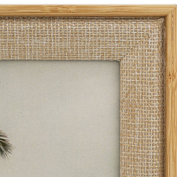 ATMOSPHERA - Cadre photo Zera tissu beige 20x25cm - large