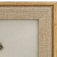 ATMOSPHERA - Cadre photo Zera tissu beige 20x25cm - vignette
