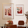 ATMOSPHERA - Cadre photo "Manu" doré 70x100cm - vignette