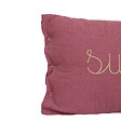 ATMOSPHERA - Coussin Lili rose antique 50x30cm - vignette
