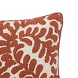 ATMOSPHERA - Housse de coussin Sienna 40x40cm terracotta - vignette