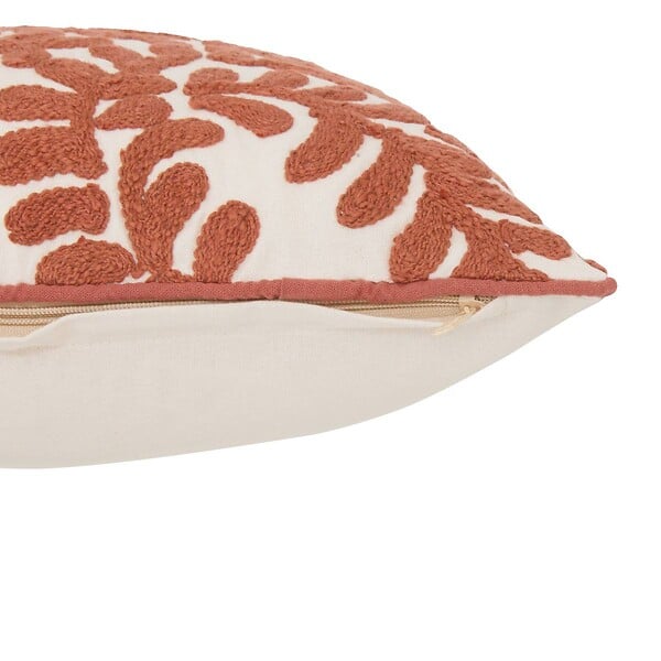 ATMOSPHERA - Housse de coussin Sienna 40x40cm terracotta - large