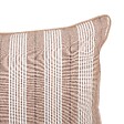 ATMOSPHERA - Coussin Groove 58x38cm rayé beige lin - vignette