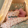 ATMOSPHERA - Coussin brodé "Alina" 40x40cm - vignette