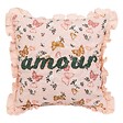 ATMOSPHERA - Coussin brodé "Alina" 40x40cm - vignette