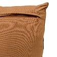 ATMOSPHERA - Coussin Hary marron caramel 45x45cm - vignette