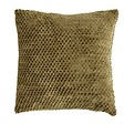 ATMOSPHERA - Coussin Lyno vert Kaki 40x40cm - vignette