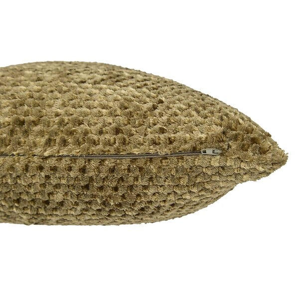 ATMOSPHERA - Coussin Lyno vert Kaki 40x40cm - large