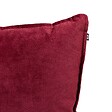 ATMOSPHERA - Coussin Lilou rouge grenat 55x55cm - vignette