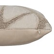 ATMOSPHERA - Coussin Dune 40x40cm jacquard beige - vignette