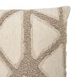 ATMOSPHERA - Coussin Dune 30x50cm jacquard beige - vignette
