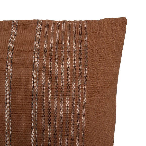 ATMOSPHERA - Coussin Mira 55x55cm terracotta - large