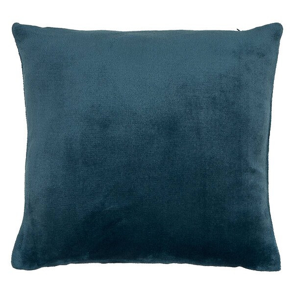 ATMOSPHERA - Coussin Ollis bleu egéen 38x38cm - large