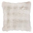 ATMOSPHERA - Coussin Zephy blanc 45x45cm - vignette