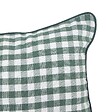 ATMOSPHERA - Coussin Groove 50x30cm vichy vert - vignette