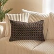 ATMOSPHERA - Coussin The palm resort 58x38cm noir - vignette