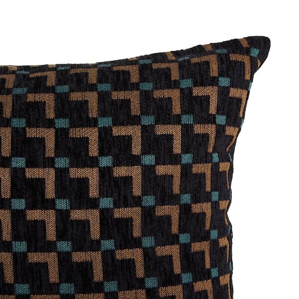 ATMOSPHERA - Coussin The palm resort 58x38cm noir - large