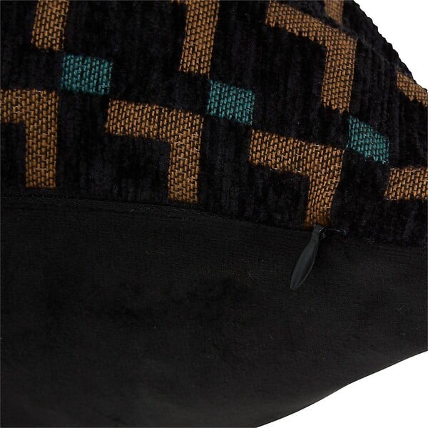 ATMOSPHERA - Coussin The palm resort 58x38cm noir - large